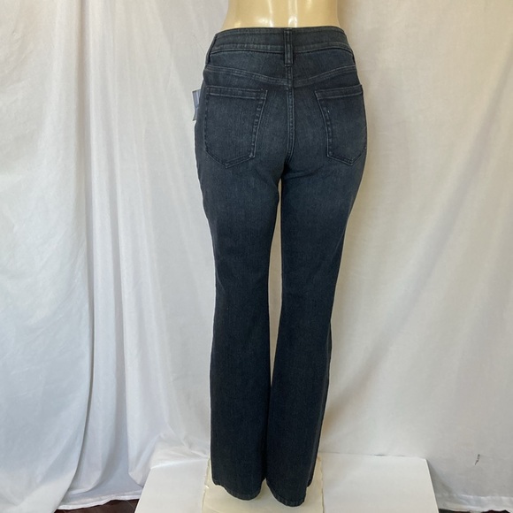 Liz Claiborne Jeans Women’s Tummy Control Size 8 Tall Bootcut Indigo Wash NWT - Picture 6 of 8